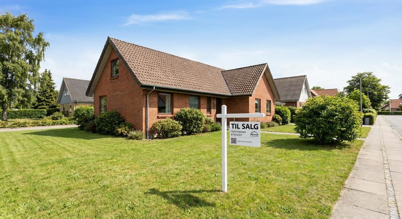 Eksempel på boligskilt 1